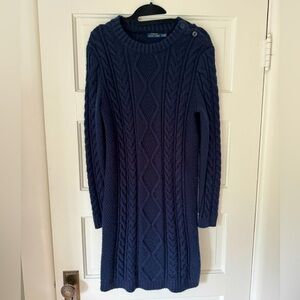 Ralph Lauren cable knit sweater dress